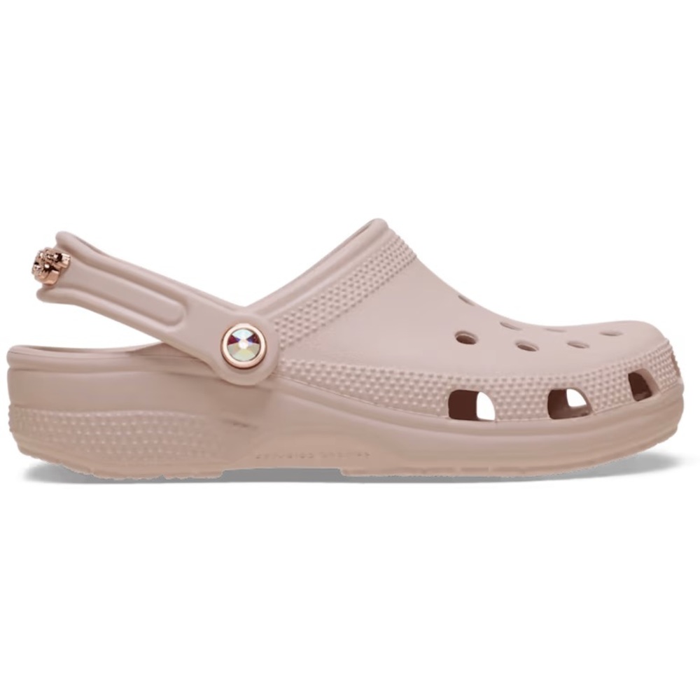 Classic Clog with Swarovski® Crystals - Color QUARTZ 🤎